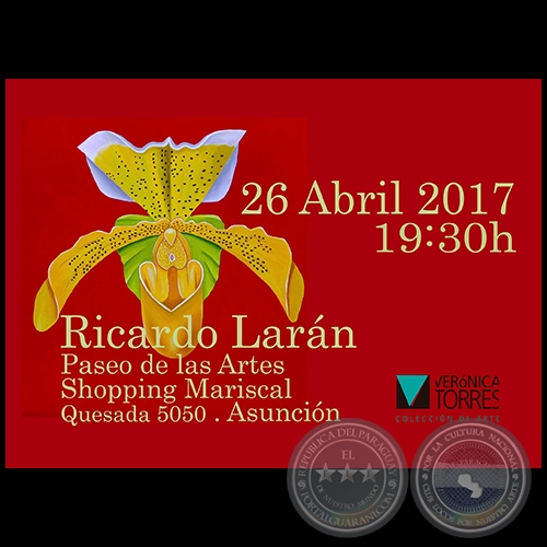 Ricardo Larn - Exposicin de Arte - Mircoles, 26 de Abril de 2017